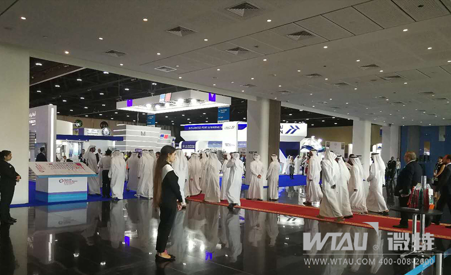 一帶一路，微特走進中東 ～～阿布扎比海事展